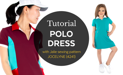 4241 / Jocelyne Polo dress / Video Tutorial