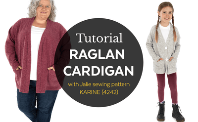 4242 / Karine Raglan Cardigan / Video Tutorial