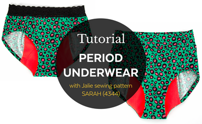 4344  / Sarah Period Underwear / Video Tutorial