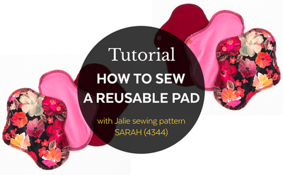 4344 / Learn how to sew a reusable pad / Video tutorial