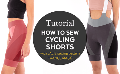 4454 // FRANCE - Cycling Shorts / Video Tutorial