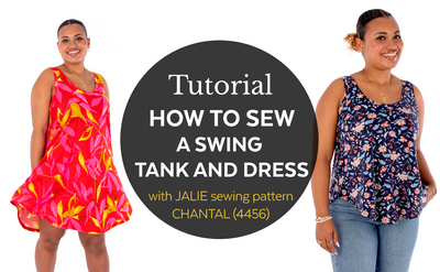4456  / Chantal - Swing tank and top / Video Tutorial
