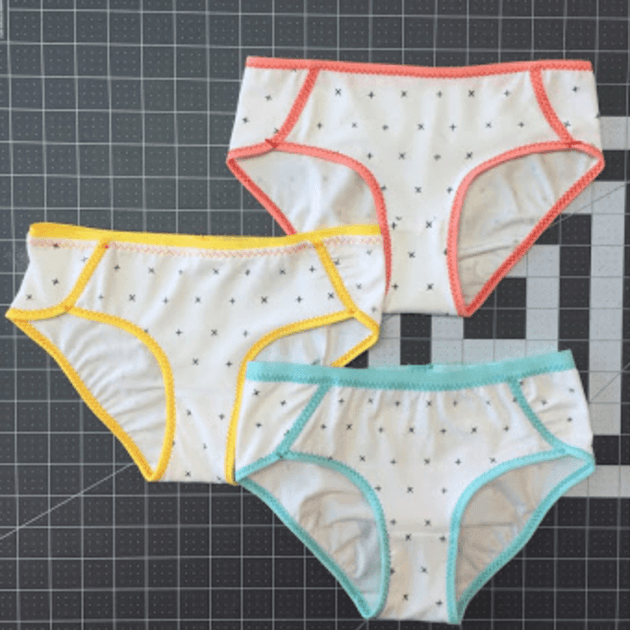 JULIA Underwear Tutorial // How to finish with Foldover Elastic