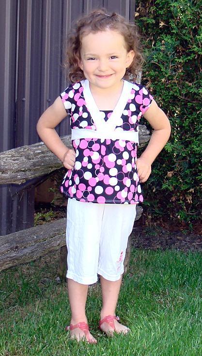 Jalie 2793 - Empire-Waist Tunic for Toddlers