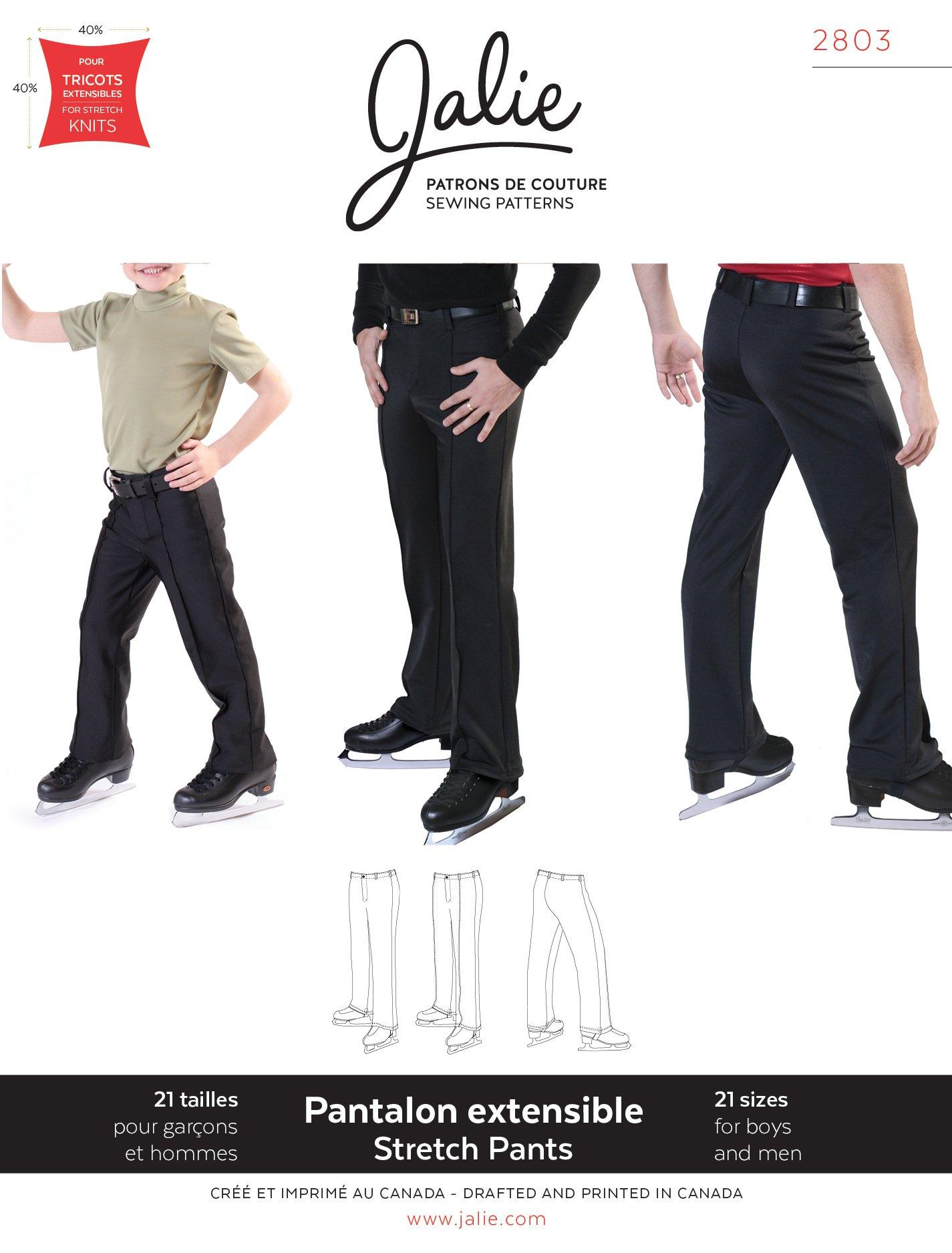 2803 // Men's Stretch Pants - Jalie