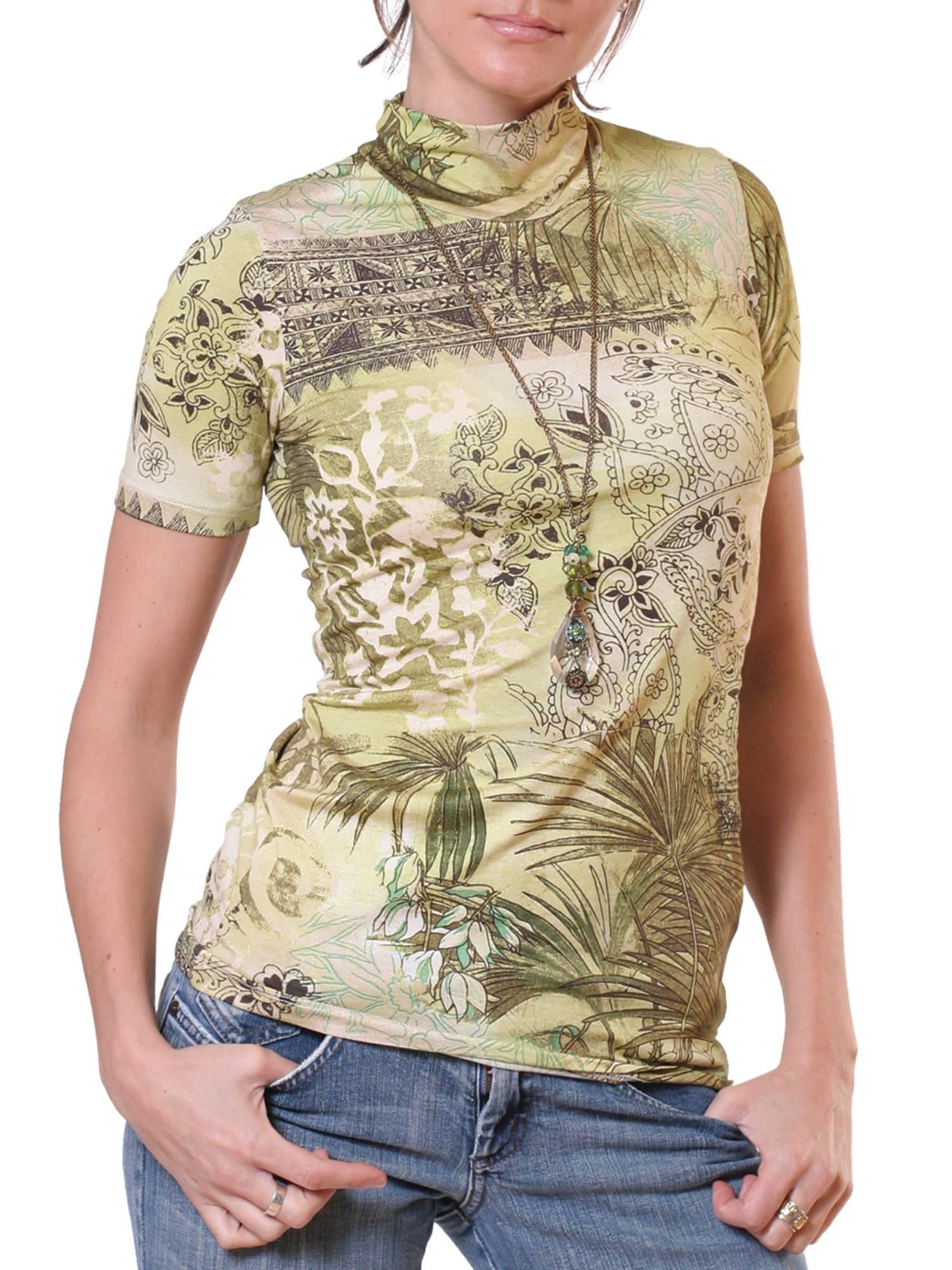 Jalie Pattern 2805 - Mock Neck T-Shirt with Short Sleeve