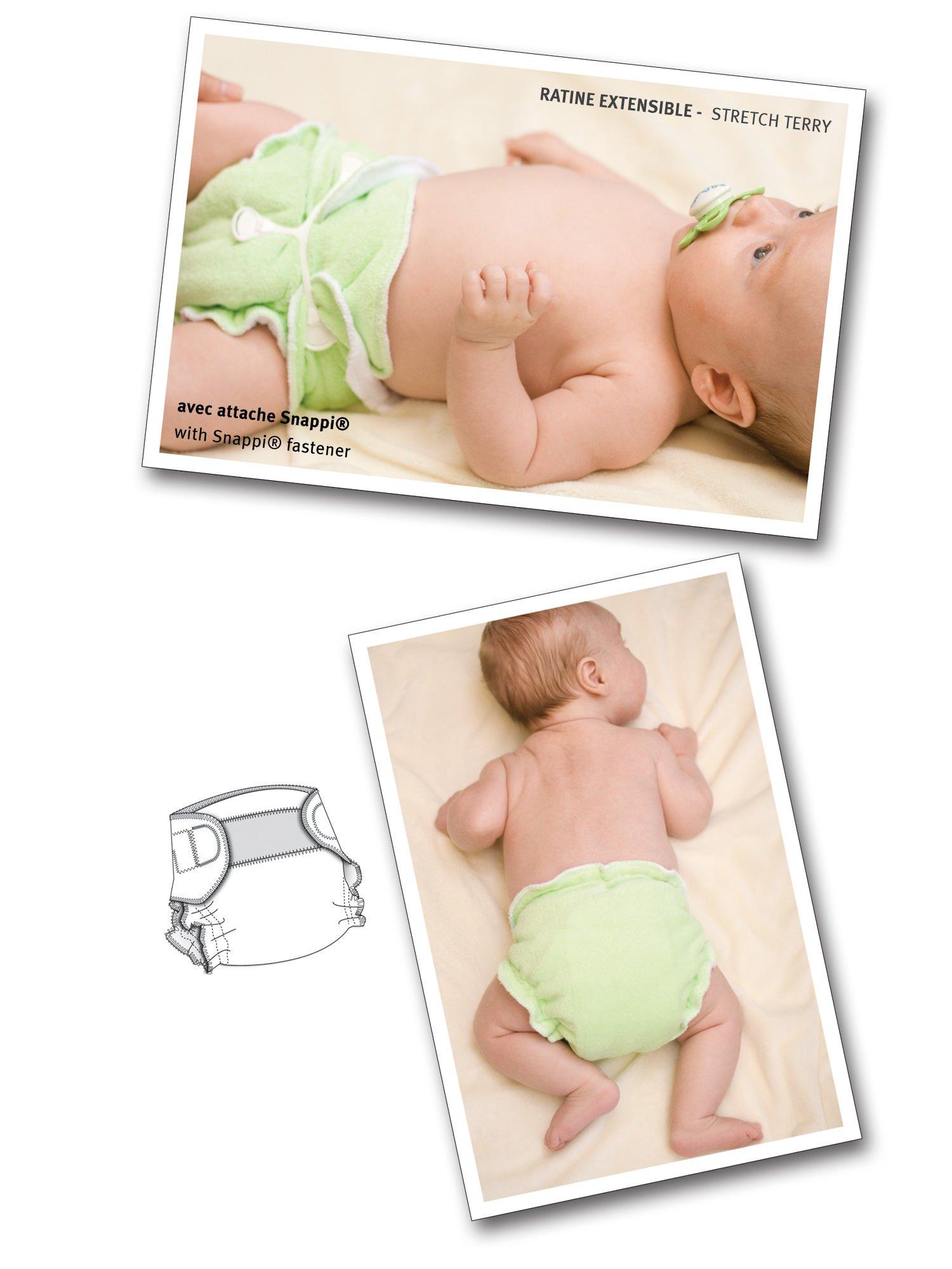 Jalie 2907 - Fitted Diaper Pattern