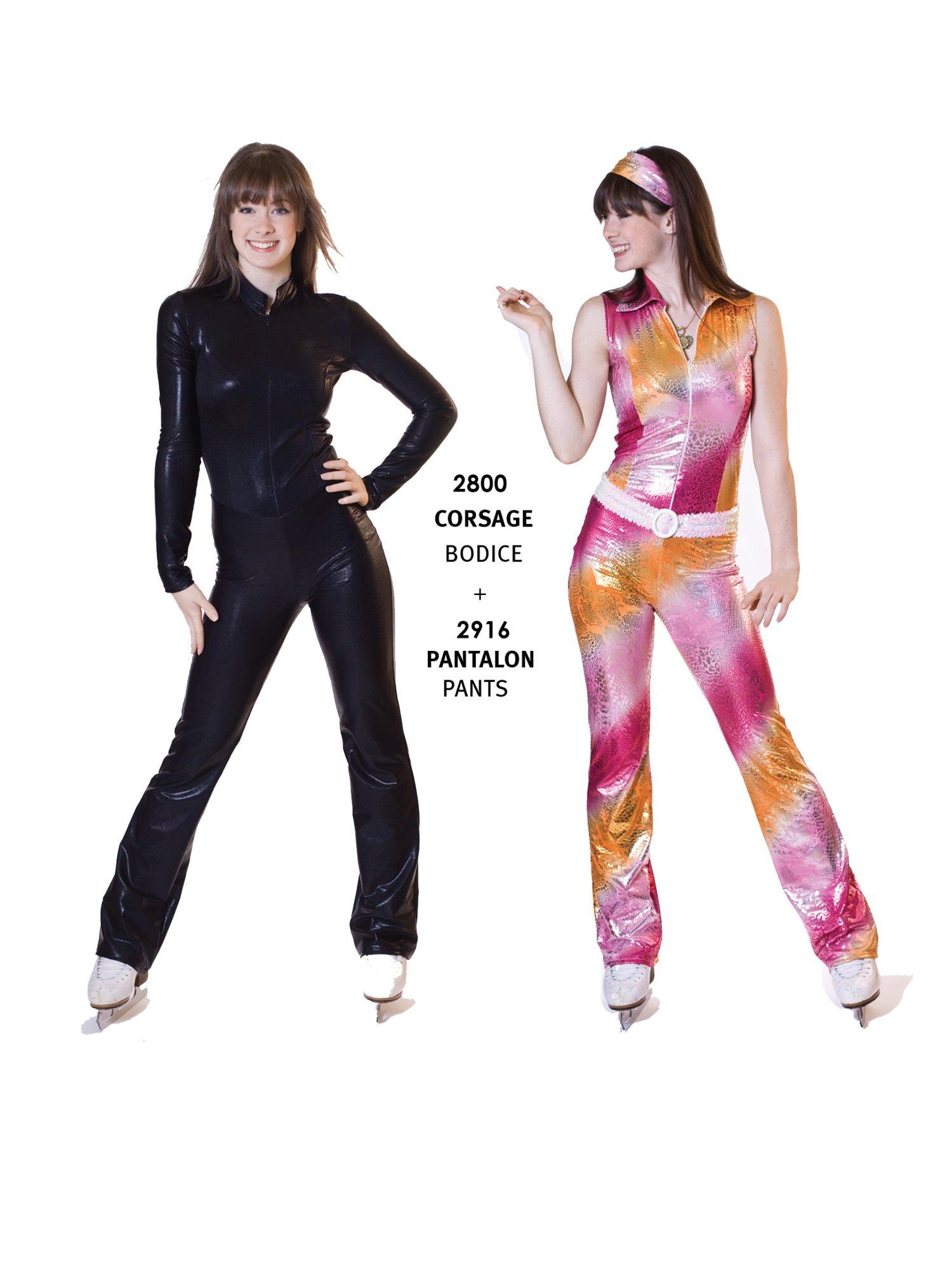 Make a catsuit with the 2916 pants and 2800 bodice