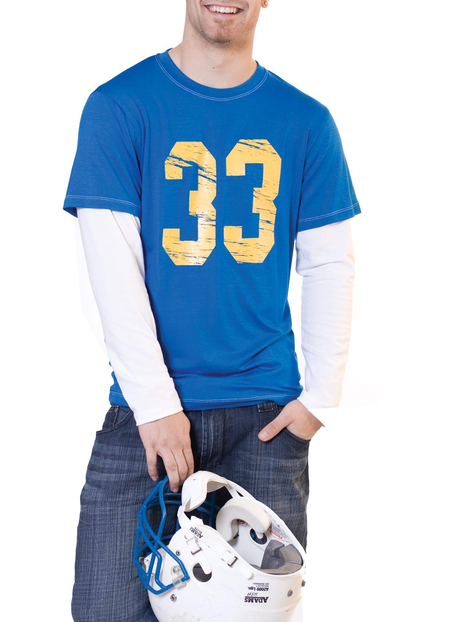 Jalie 2918 - Men's Crew Neck T-Shirt with Double Layer Sleeve