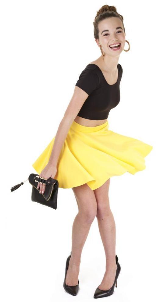 Jalie 3457 - Mini Neoprene Circle Skirt