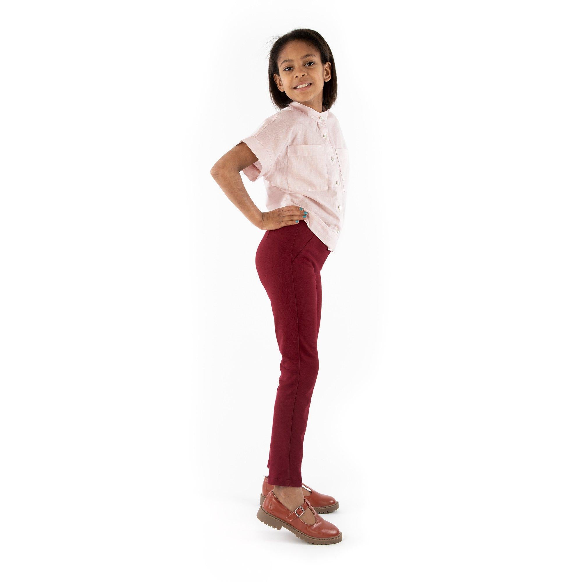 Jalie 4018 - RENÉE - Pull-on ponte pants for girls (with FLORENCE shirt)