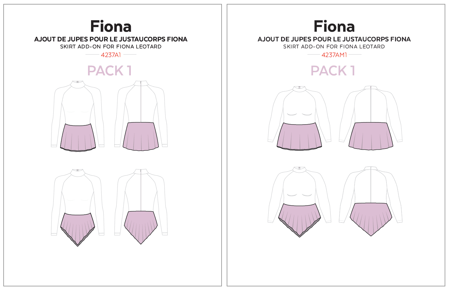 Fiona skirt add-on - Pack 1 details
