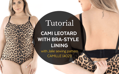 4021 / Camille leotard with bra-style lining / Video Tutorial
