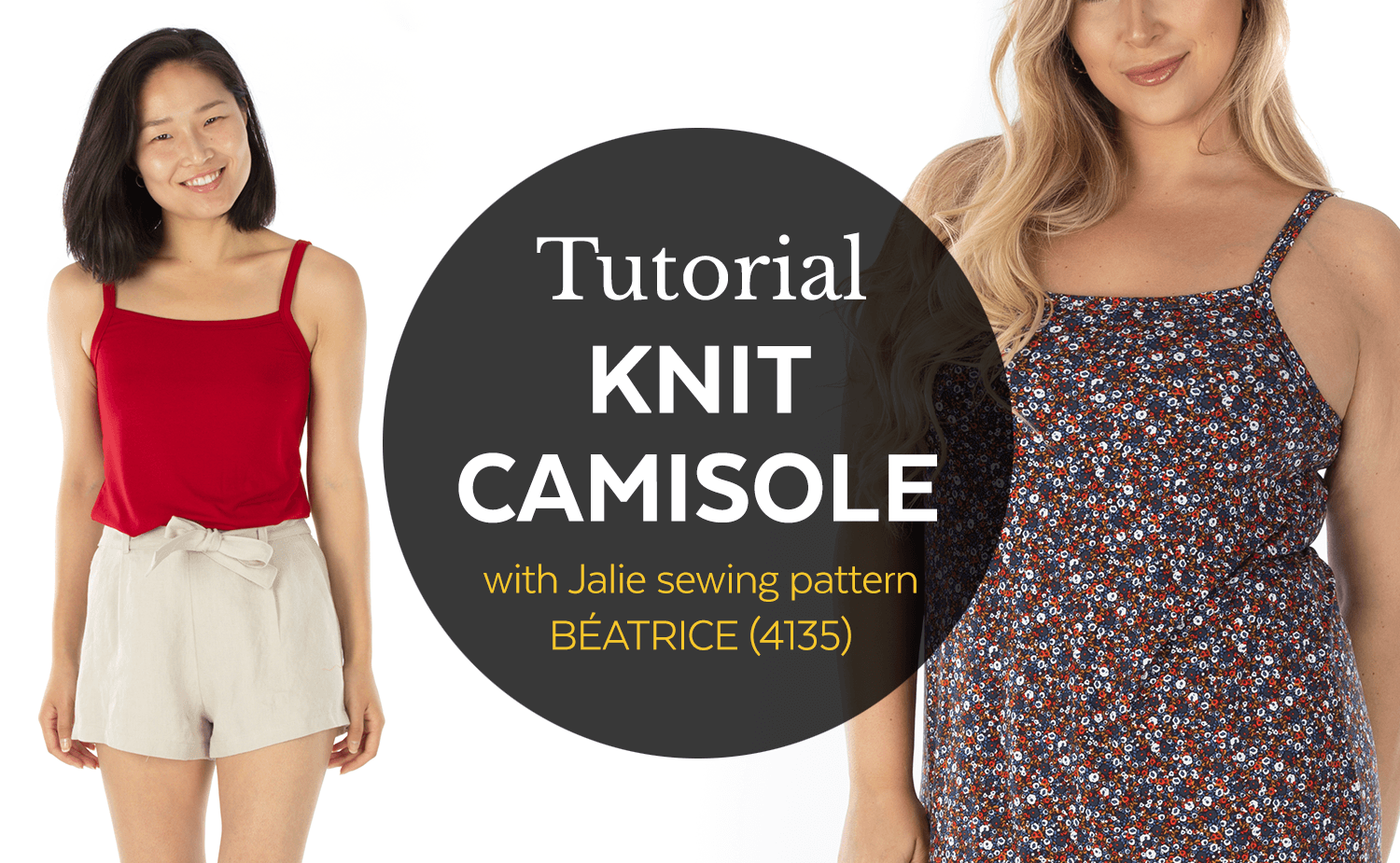 Camisole and panties - Sewing pattern Jalie 2568