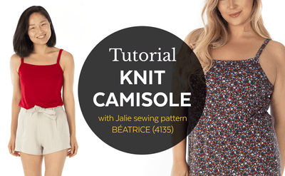 4135 / Knit Camisole / Video Tutorial