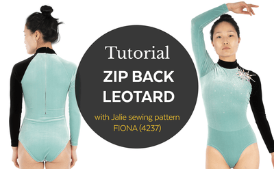 4237 / Fiona Zip Back Leotard / Video Tutorial
