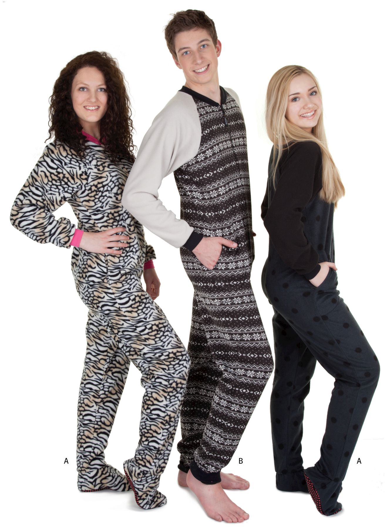 3244 // Footed pyjamas for men, women and children