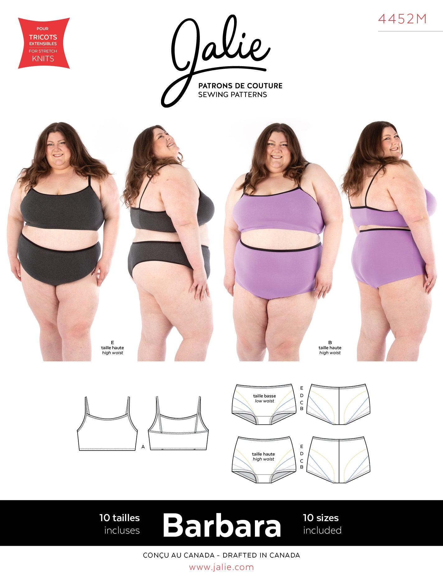 4452 // BARBARA Underwear set - Jalie