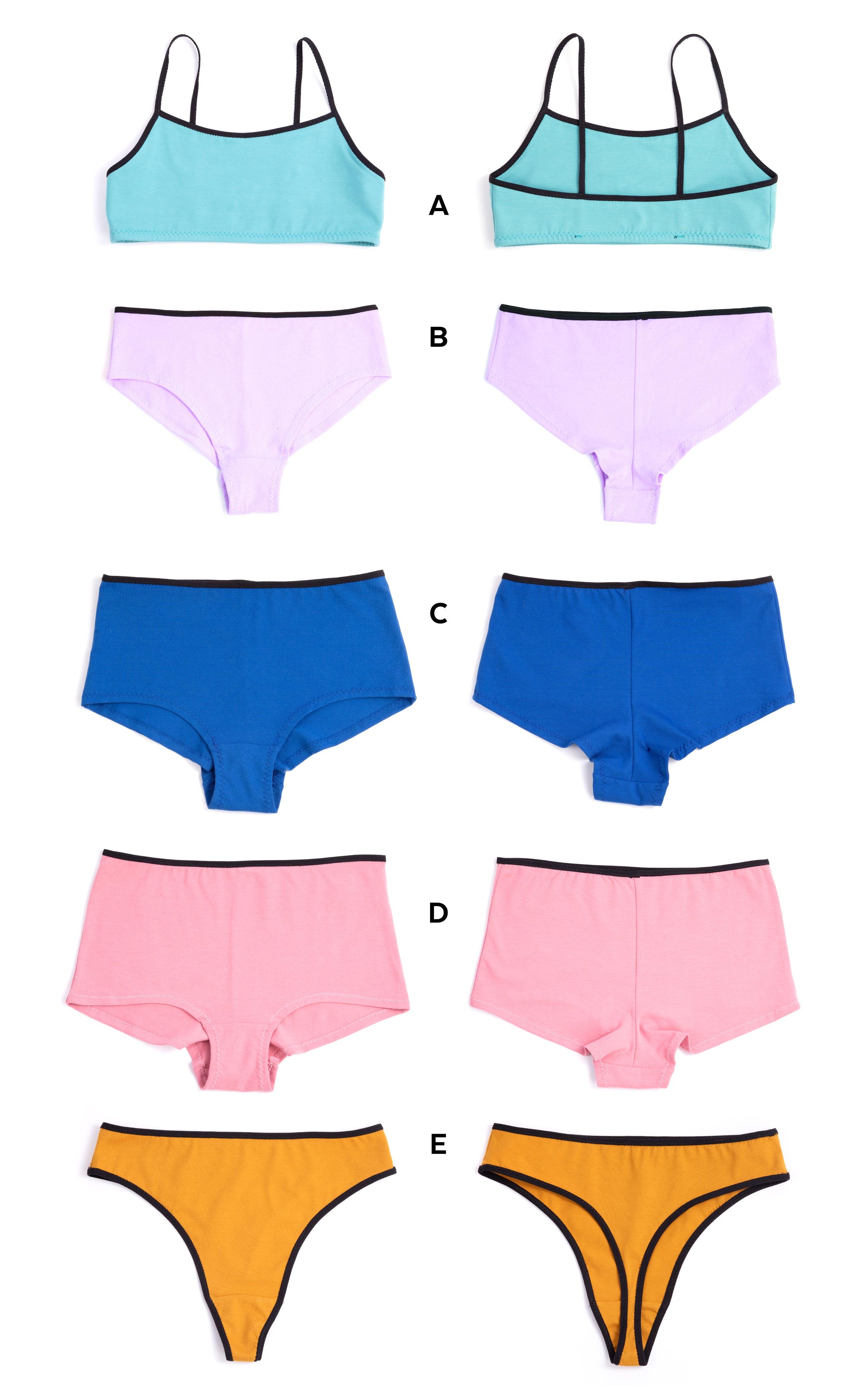 4452 // BARBARA Underwear set - Jalie