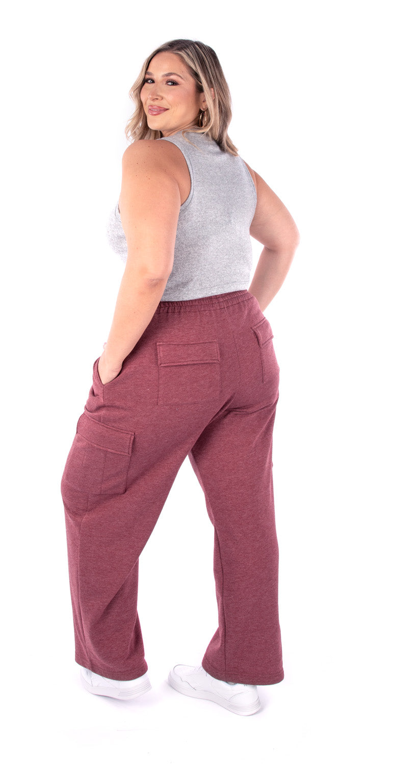 4457 // ROXANNE - Short et pantalon de jogging cargo