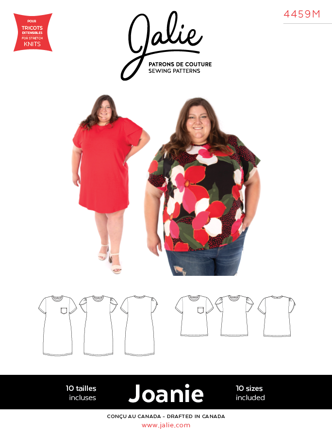 4459 // JOANIE Dress and t-shirt