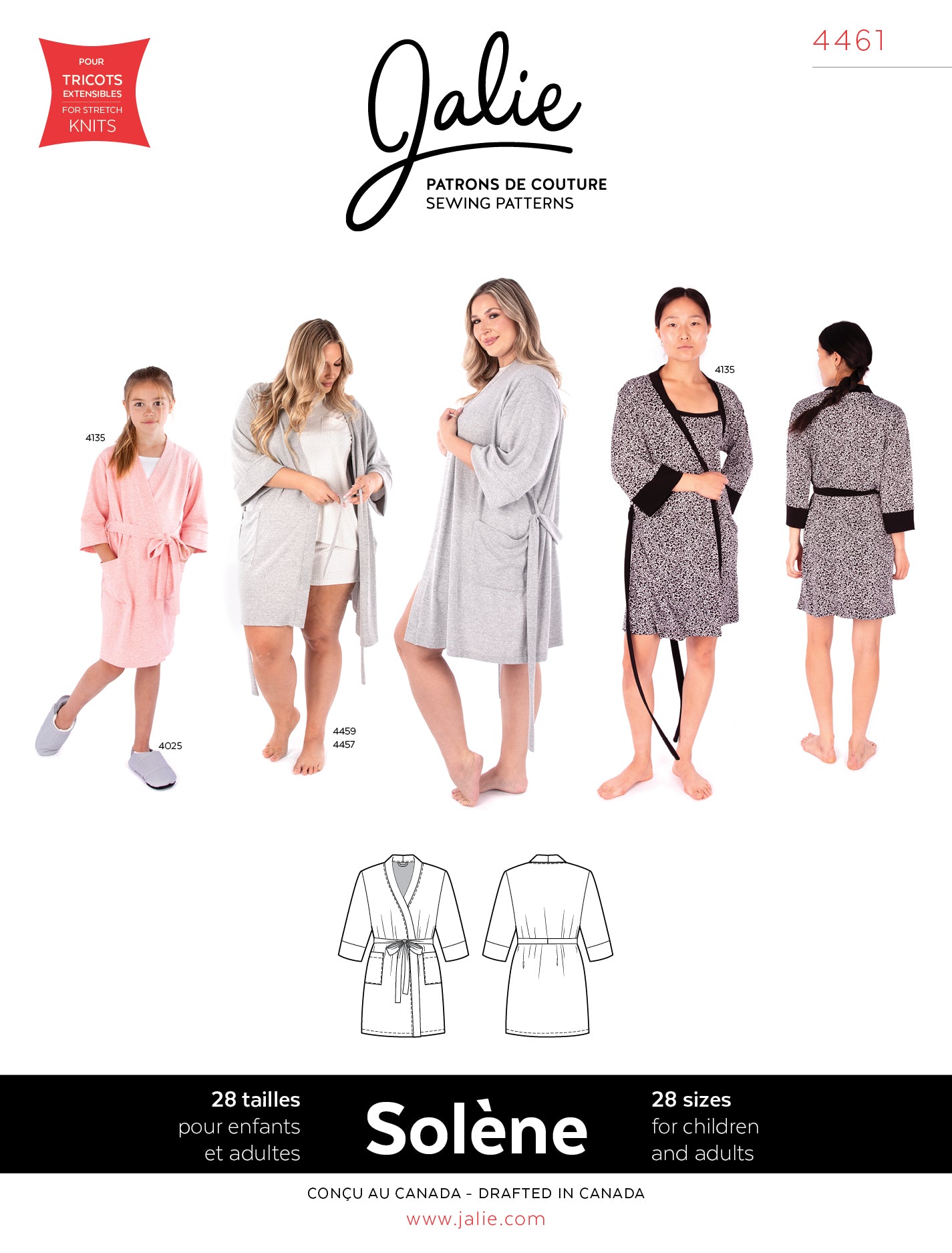 4461 // SOLÈNE Lounge robe