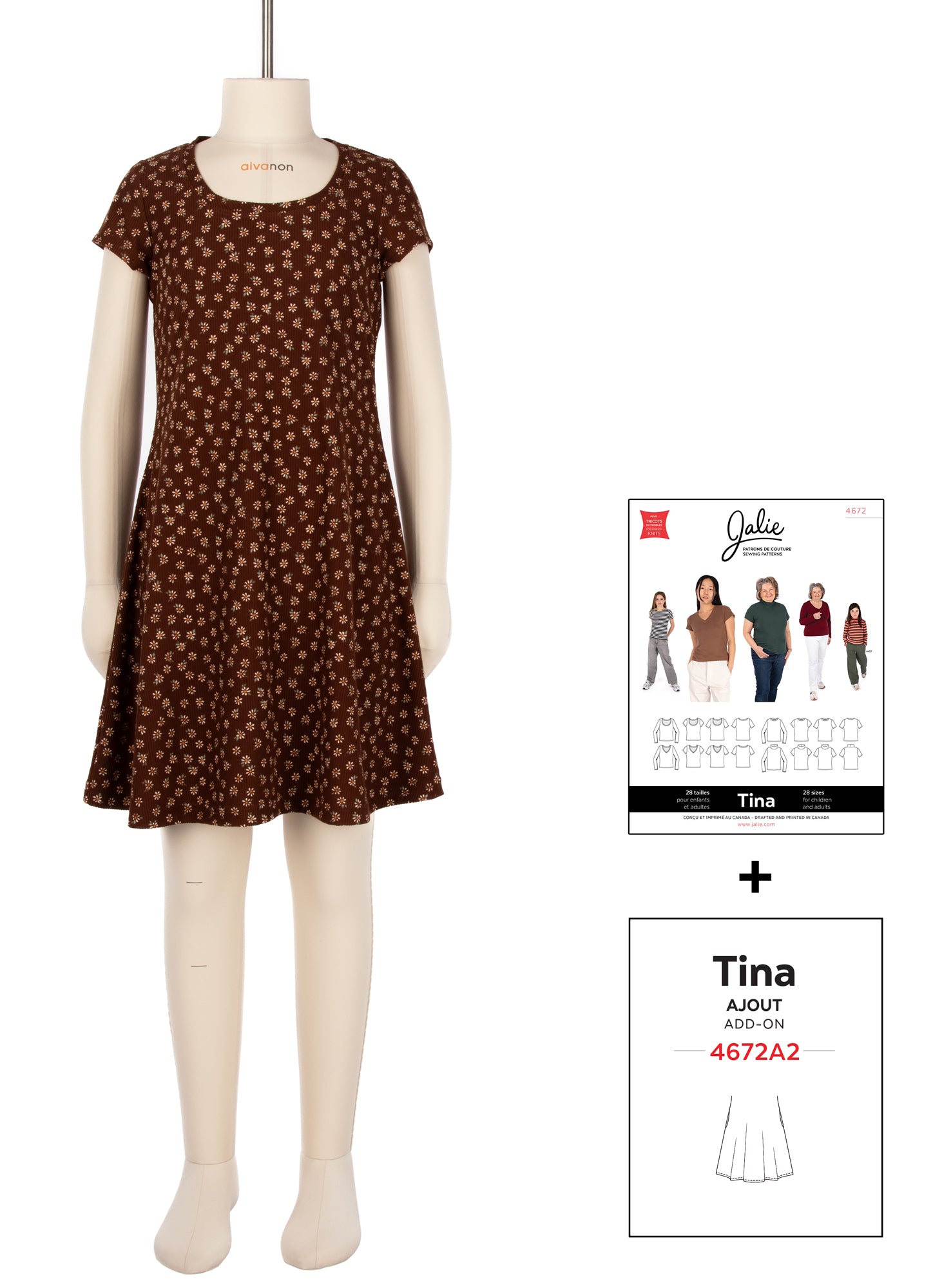 4672A // TINA - Ajout pour robe