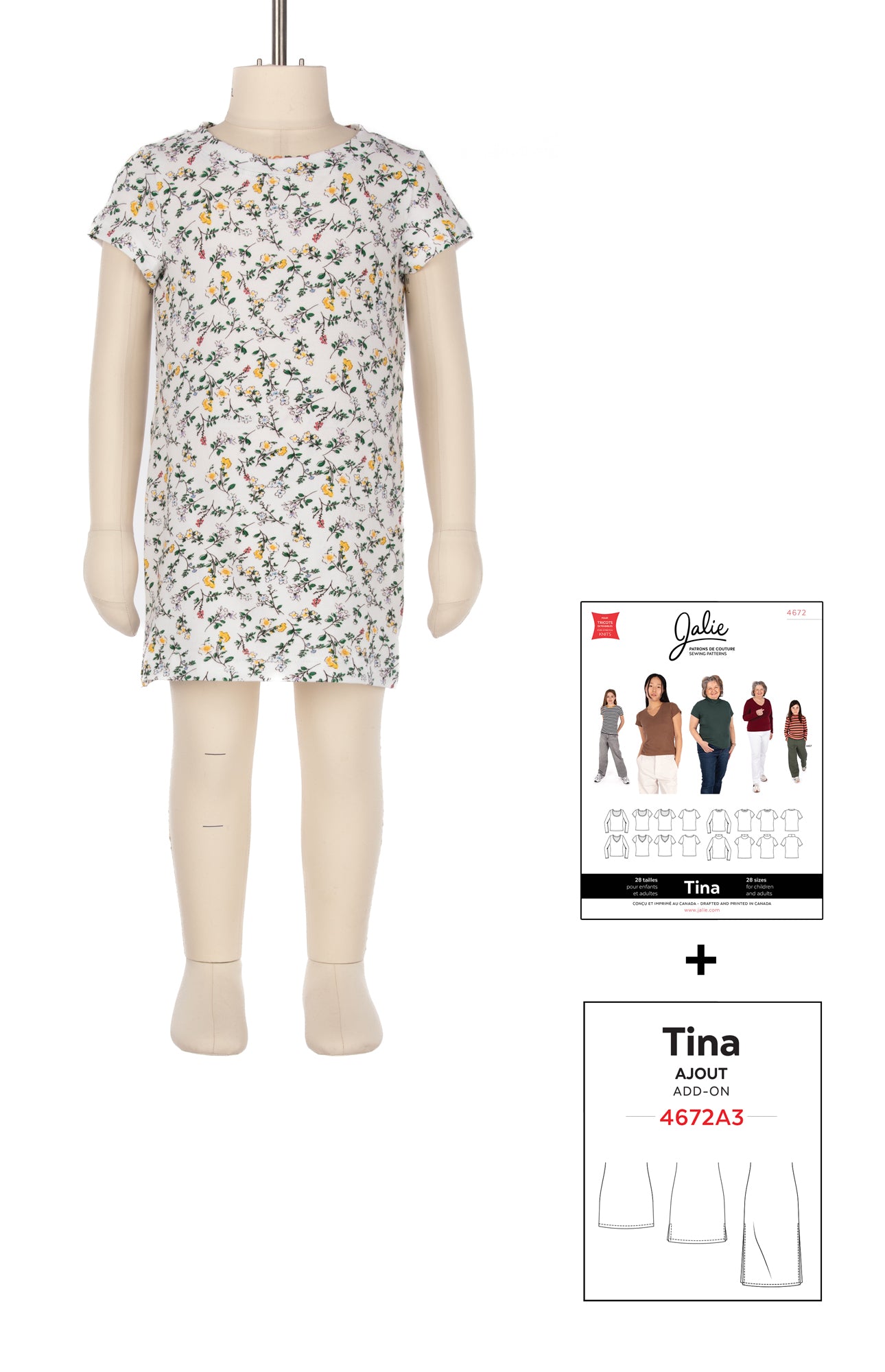 4672A // TINA - Ajout pour robe