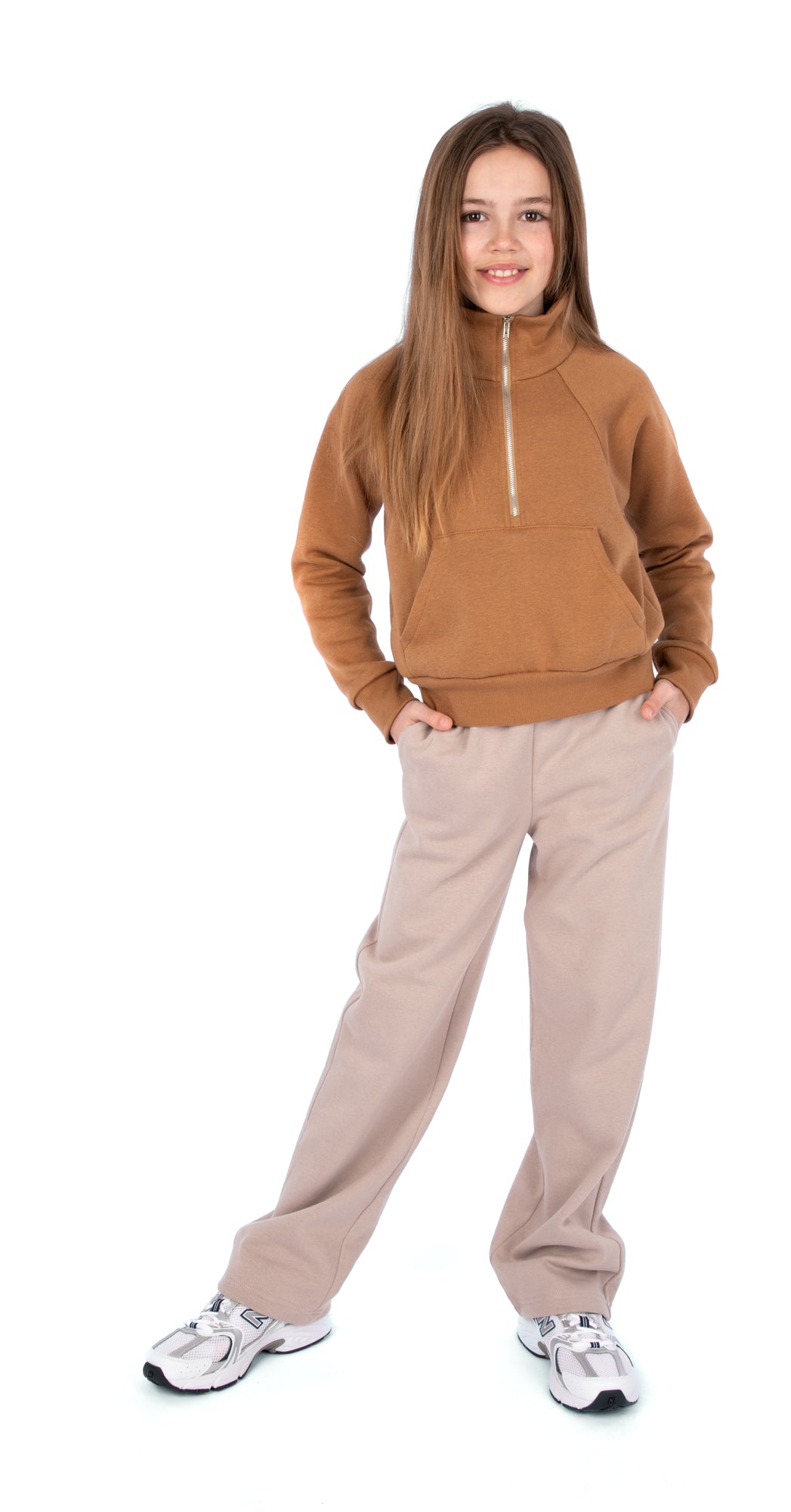 4674 // SOPHIE Half-zip sweatshirt