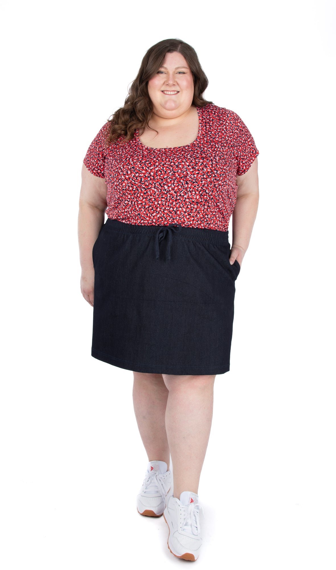 4675 // SUZANNE - Jupe cargo