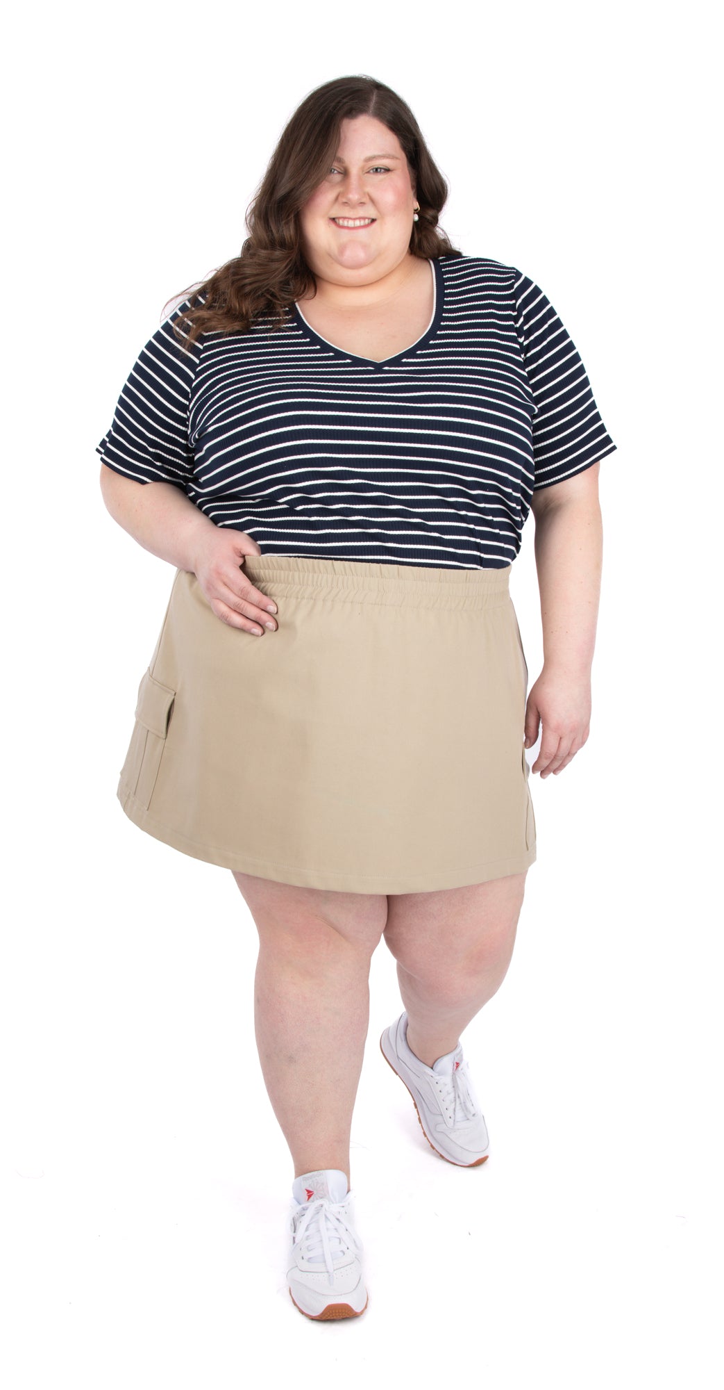 4675 // SUZANNE - Jupe cargo