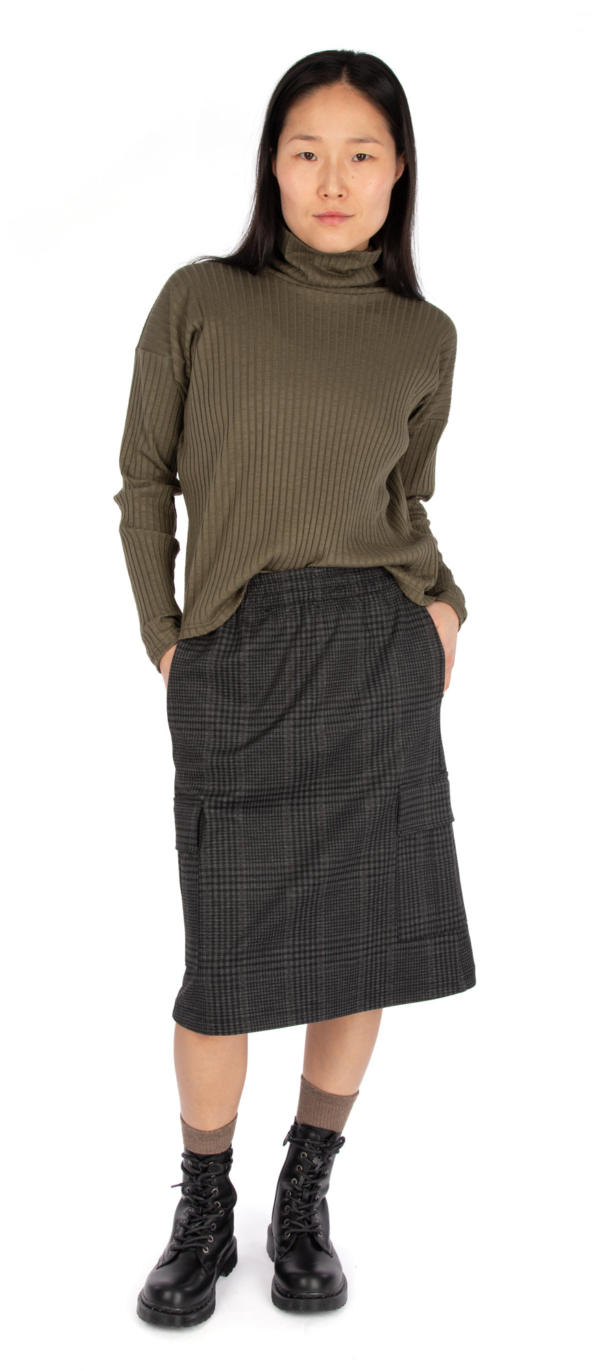 4675 // SUZANNE - Jupe cargo