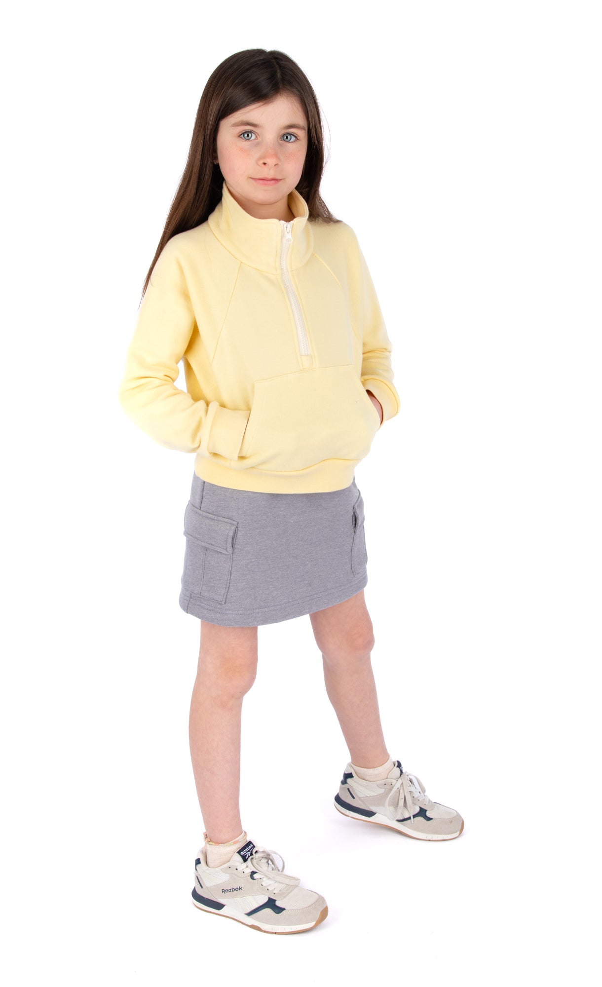 4674 // SOPHIE Half-zip sweatshirt