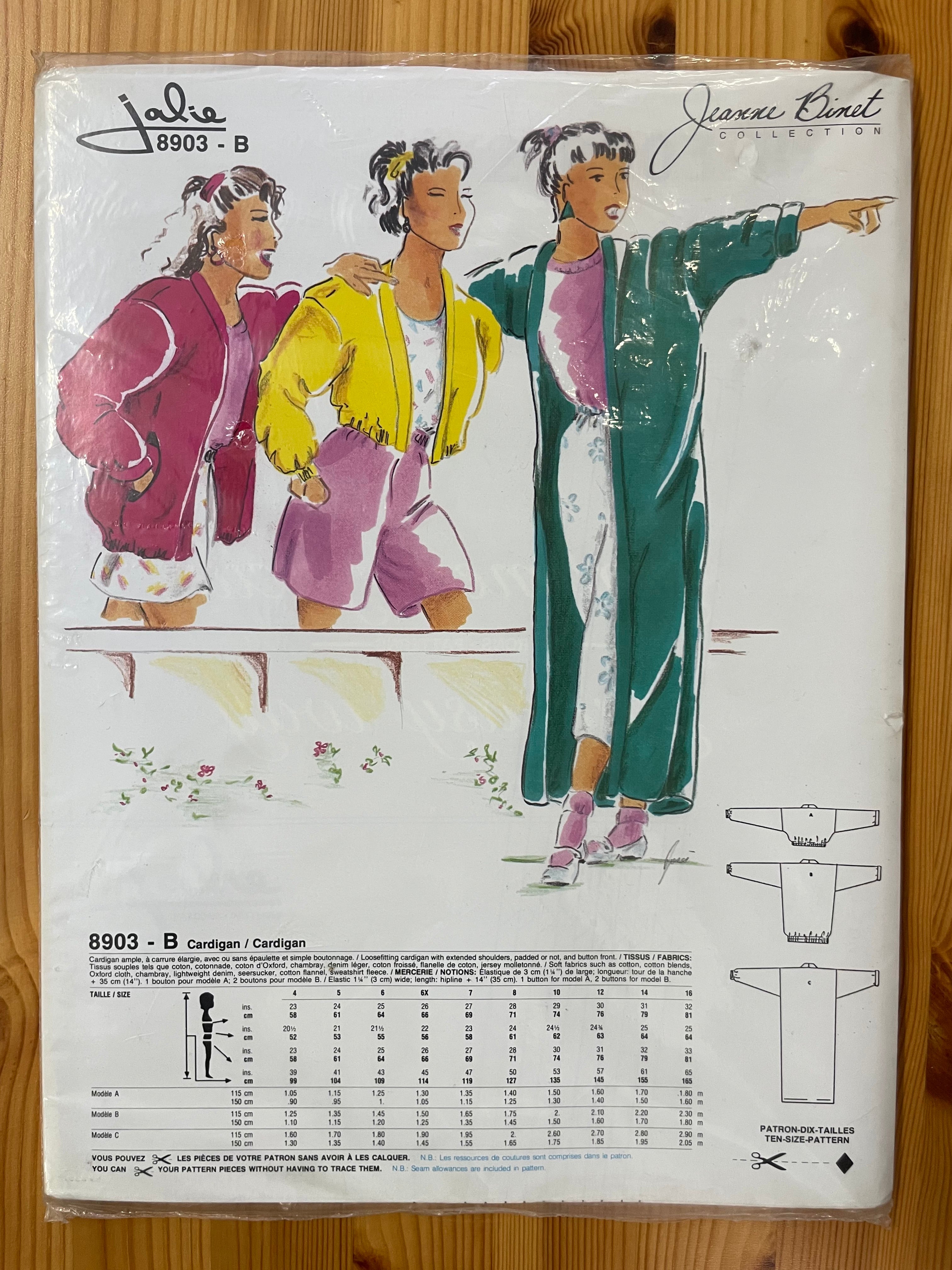 Patrons "vintage" (1987-1989)