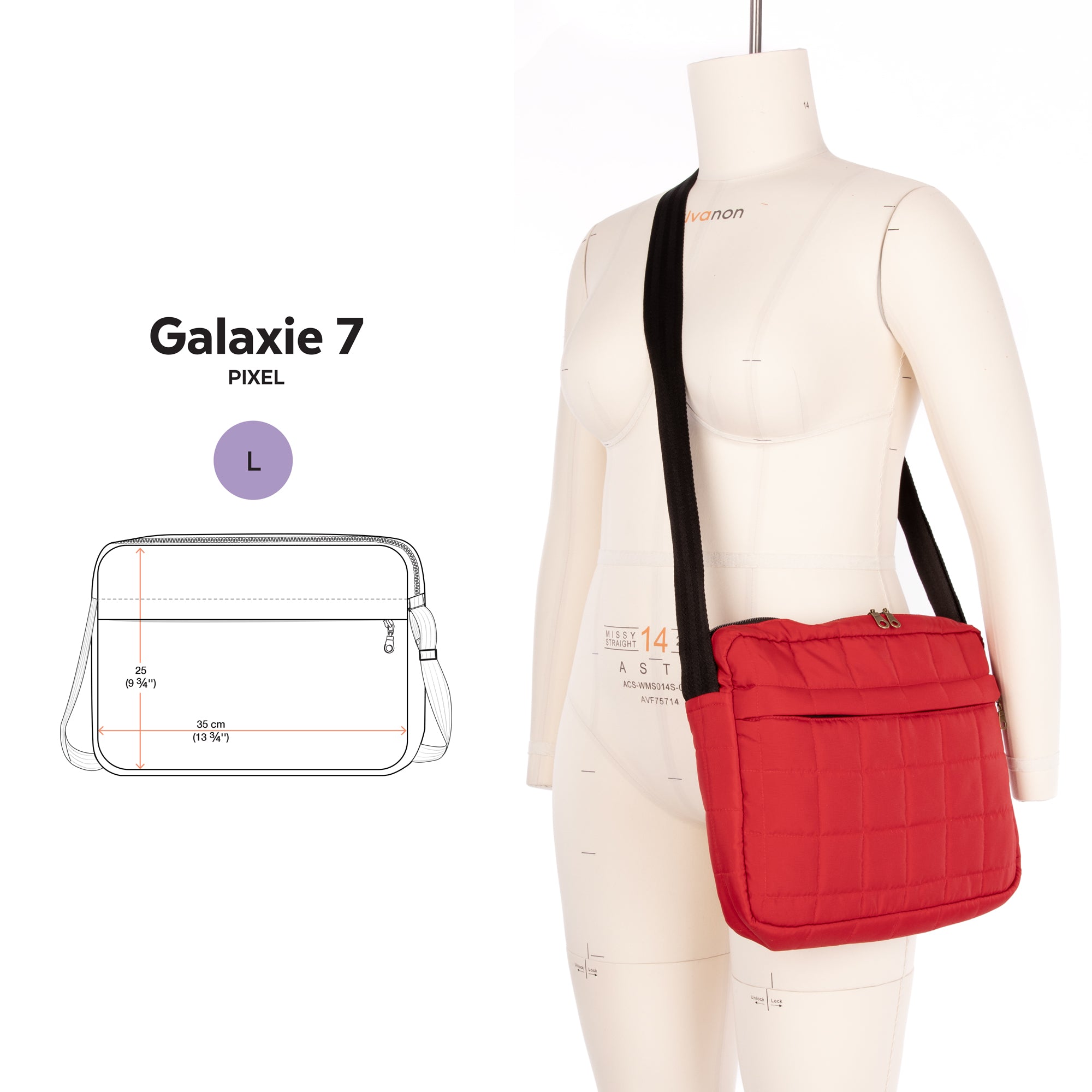 2026 // GALAXIE 7 - Utility crossbody bags