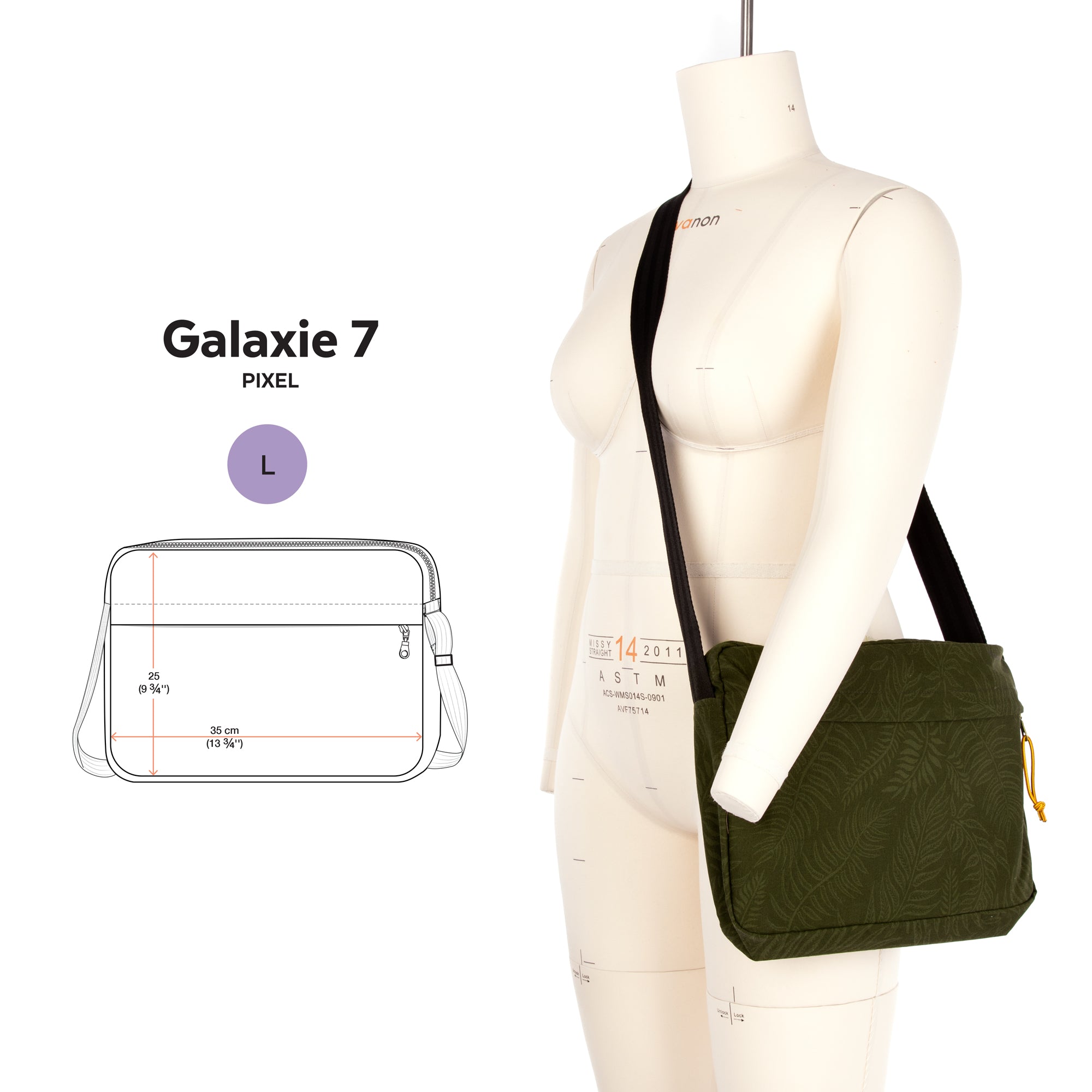 2026 // GALAXIE 7 - Utility crossbody bags