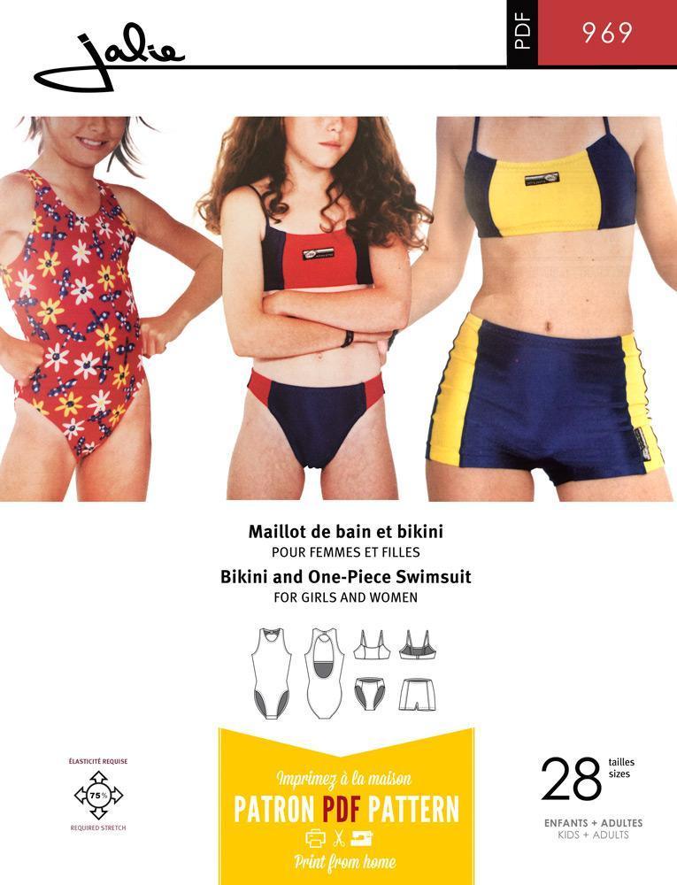 BAJIE Bikini Suit Swimsuit Women's One-Piece Stitching Color