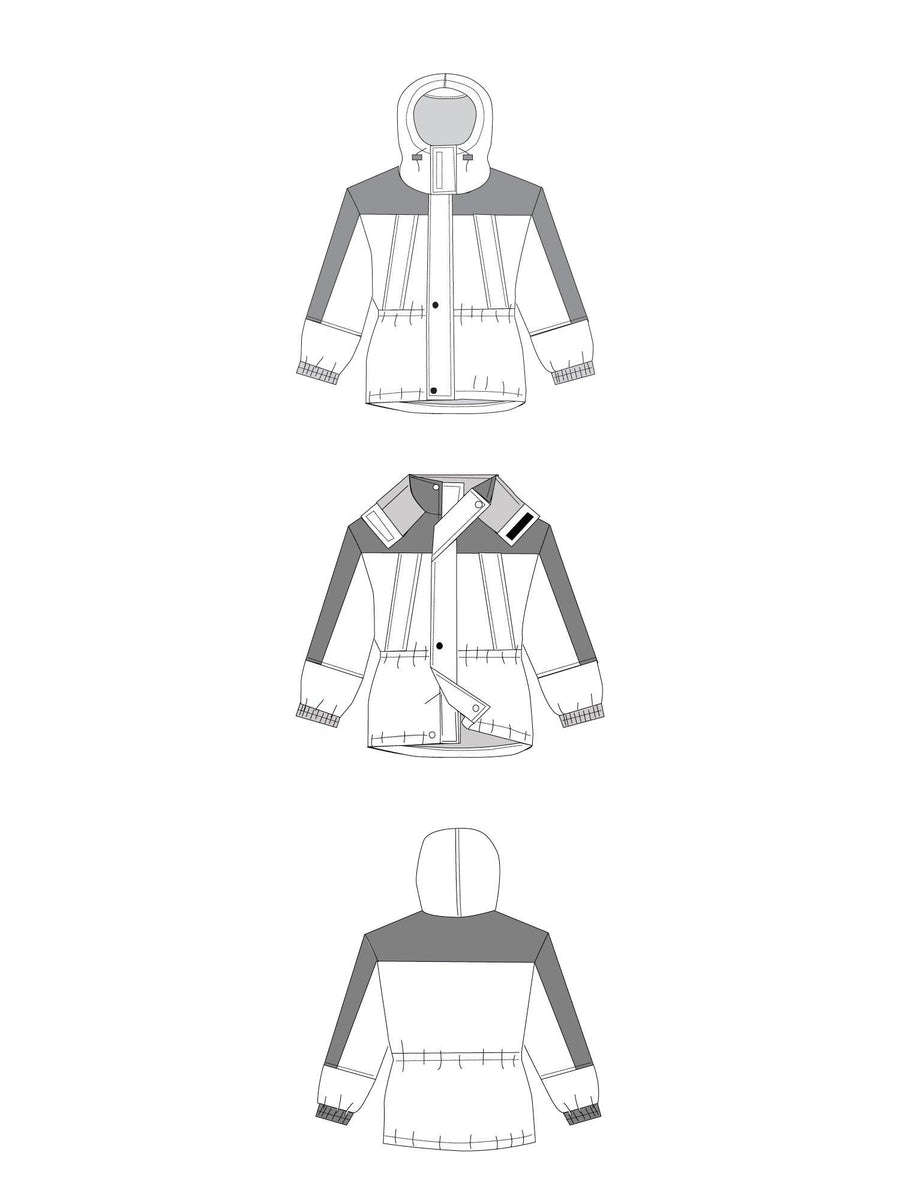 Sewing pattern Jalie 2008 - Lined Parka