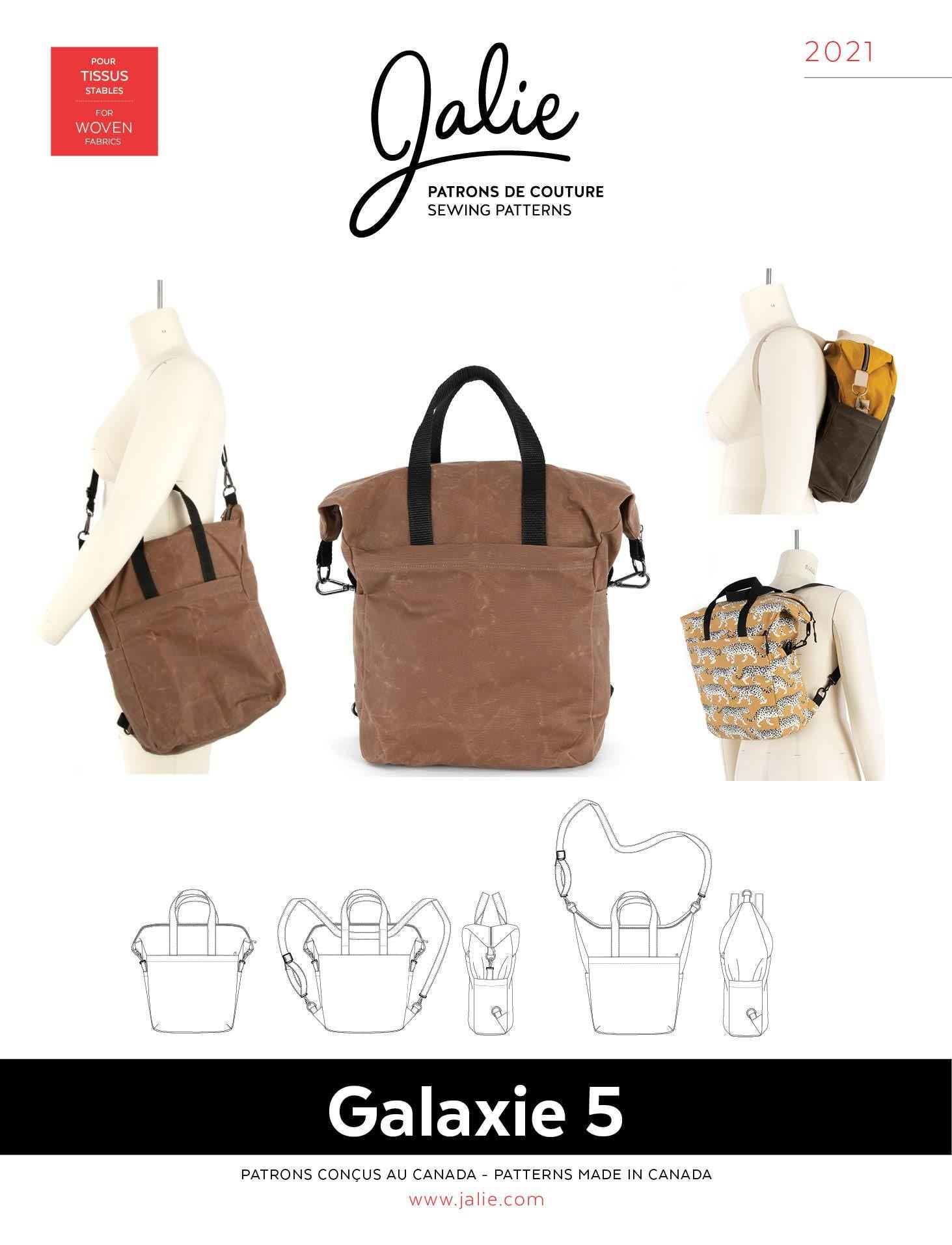 convertible purse / backpack free sewing pattern - Life Sew Savory