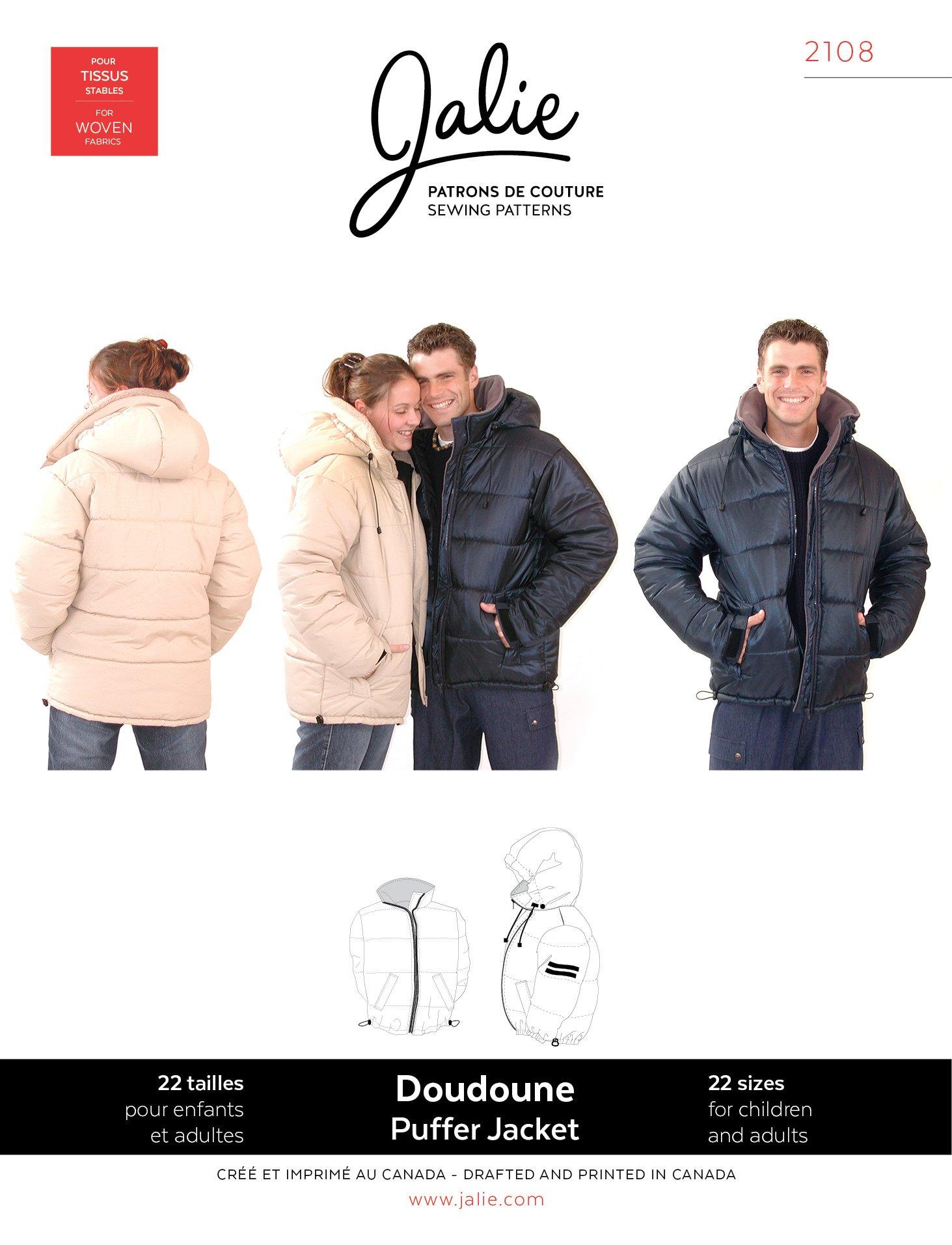 Jalie 2108 - Puffer Jacket Pattern