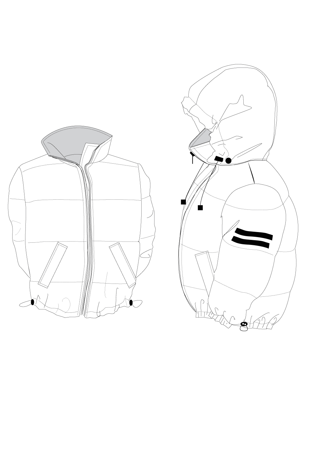 Jalie 2108 - Puffer Jacket Pattern