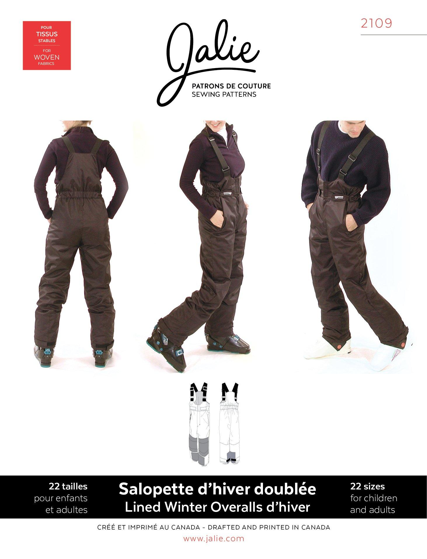 Jalie 2109 - Snow Pants Pattern