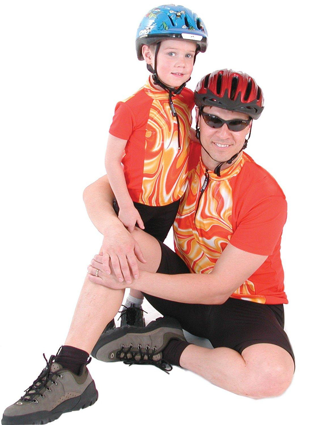 LPATTERN Unisexe-Enfant Garçon Fille Maillot de Cyclisme Haut Veste de Cyclisme