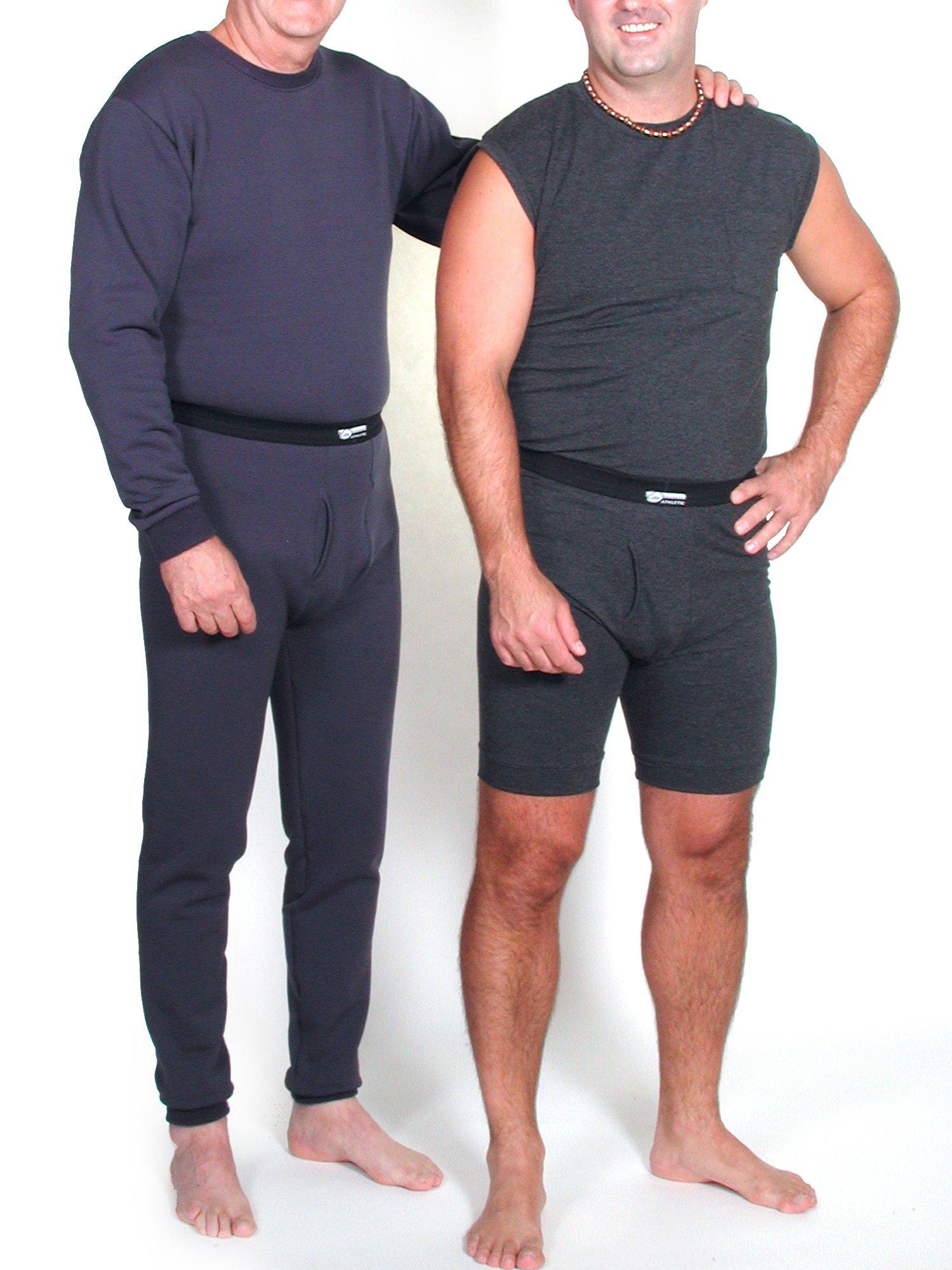 Men's Underwear Cotton Printed Homewear Long Johns Men's Thermal