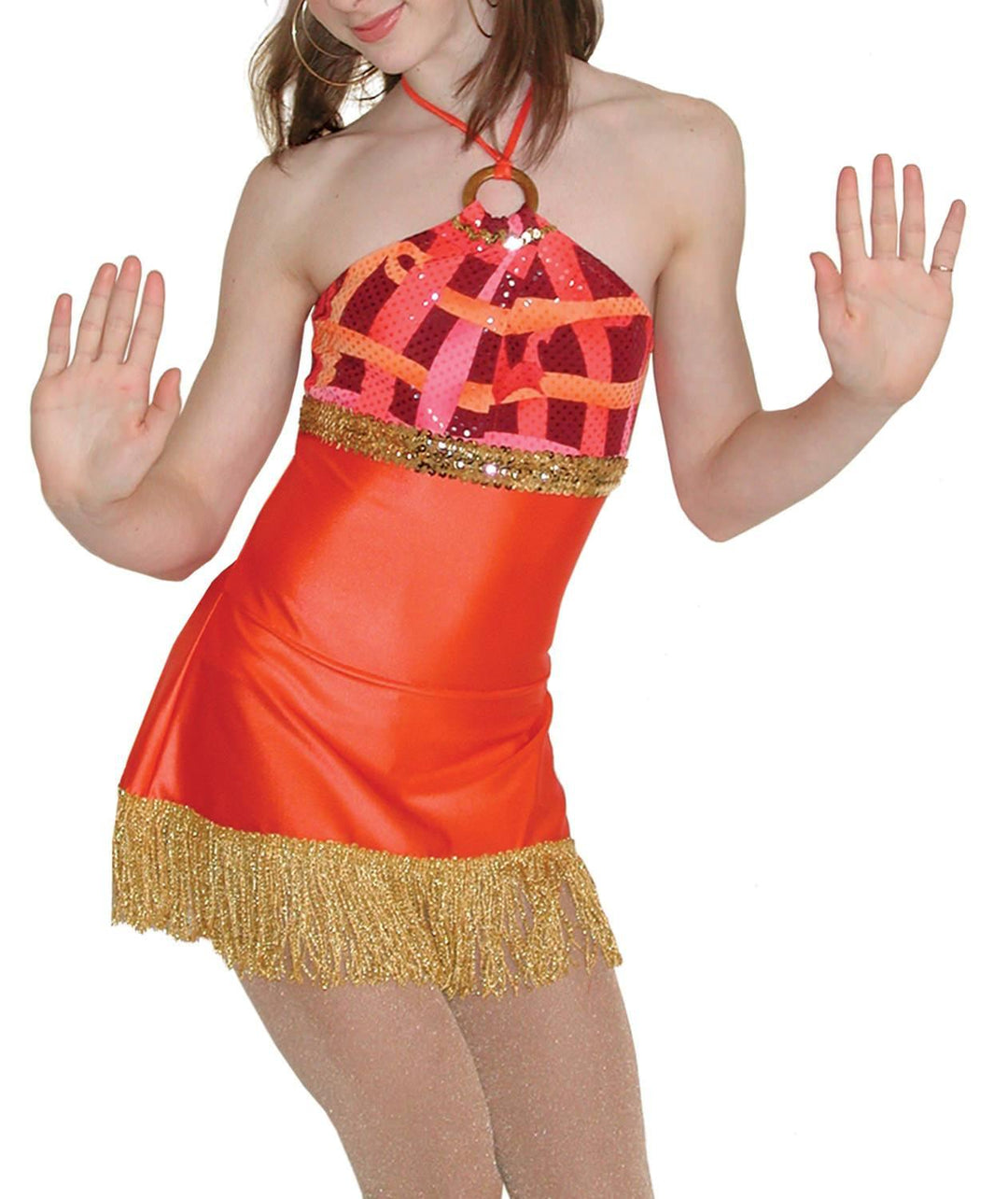 Jalie 2571 - Halter Empire-Waist Skating Dress Pattern Jalie 2571 - Halter Empire-Waist Skating Dress Pattern