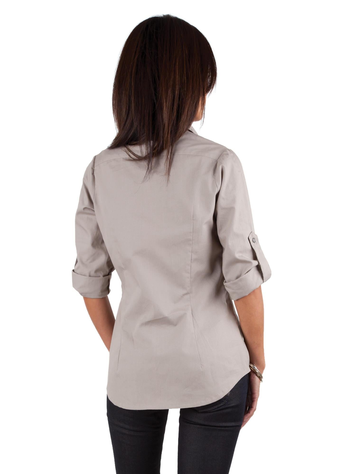Jalie 3130 - Women's Shirt with Pockets and Sleeve Tabs