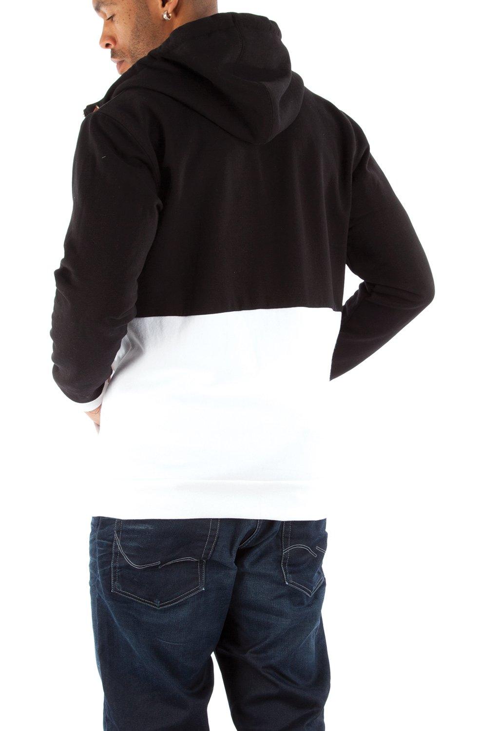 Jalie 3884 - Frédéric hoodie black and white back