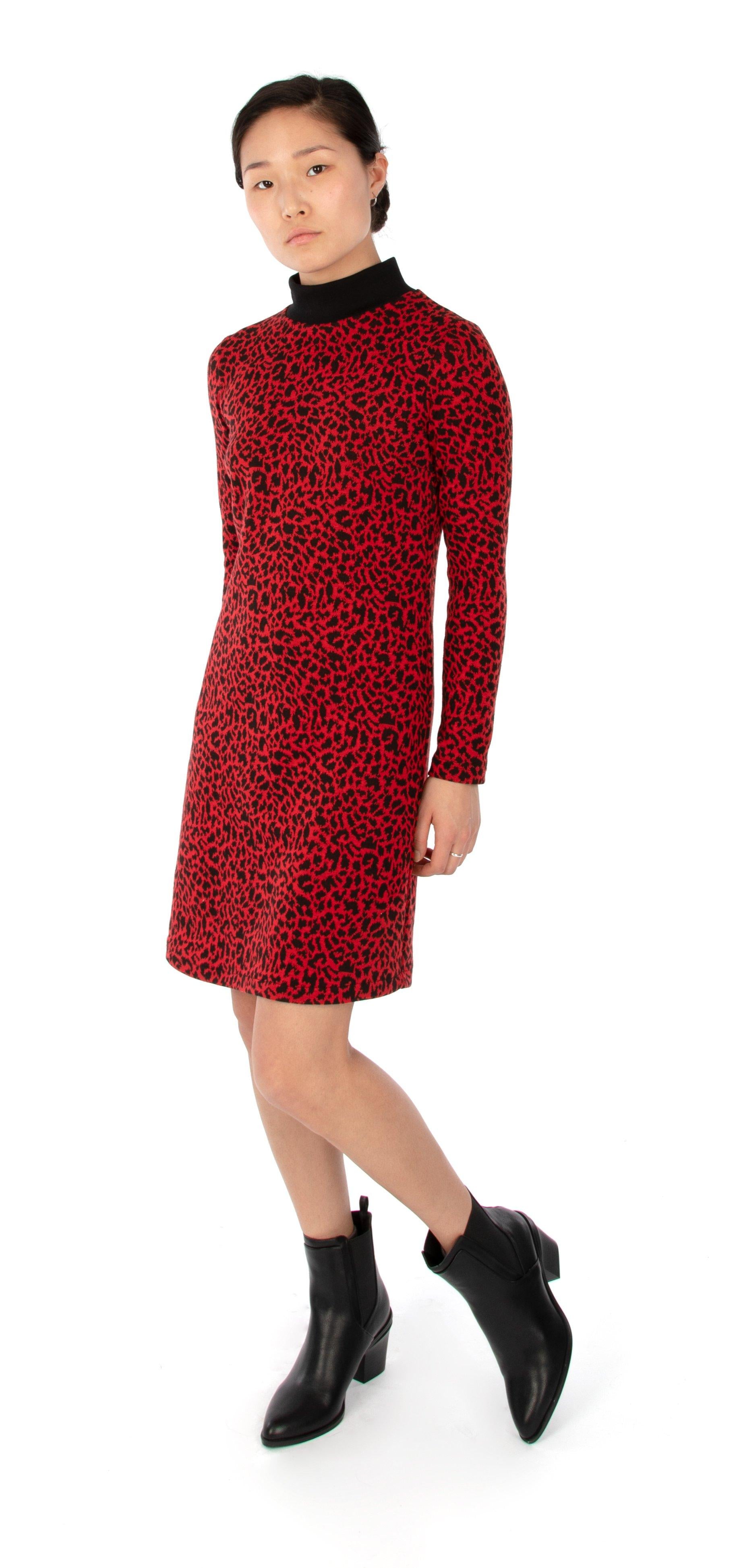 Jalie 3903 Dress (view C) in a sweater knit