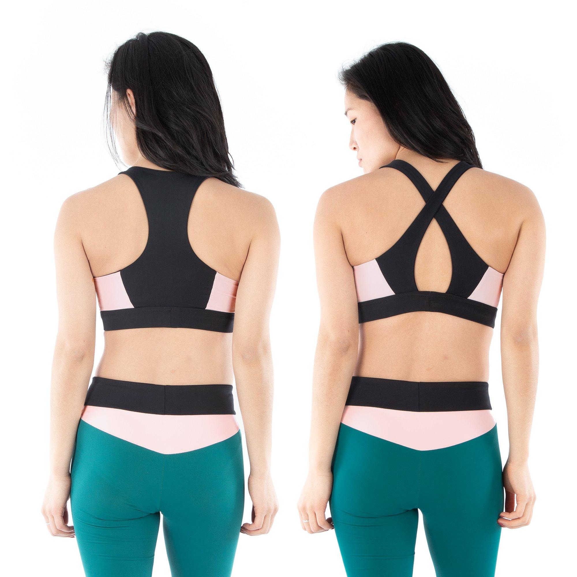 Jalie 4014 - COCO - Sport Bra (Views B and A)) - with modified Clara leggings