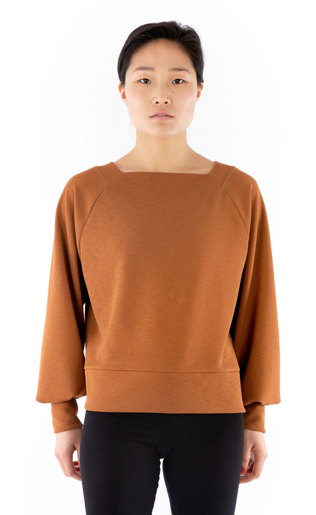 Puff sleeve + square neck
